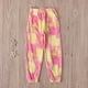 thumbnail image 2 of Odeerbi 4-12 Años Niñas Tie-Dye Pantalones Verano Casual Transpirable Cintura Elástica, 2 of 7