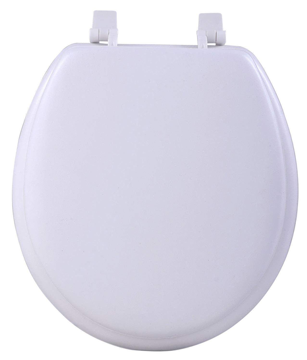 TOVYSTWH04 17Inch Fantasia Standard Toilet Seat, Soft White, Achim home furnishings TOVYSTBU04