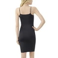 thumbnail image 2 of Brilliance by Vanity Fair Women's Invisible Edge Smoothing Full Slip 10345, Black, X-Large, 2 of 2