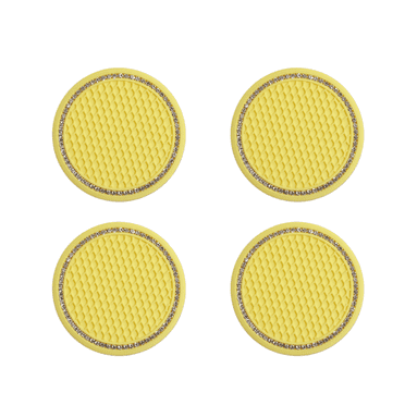 AUQ Car Coasters,High-Grip Silicone Coasters,Detail-Focused Rhinestone Cup Mat,Flexible Insulated Car Coasters