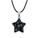 thumbnail image 1 of Collar de cuerda de cuero con diseño de estrella para clavícula, ideal como regalo de cumpleaños o fiesta., 1 of 5