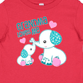 thumbnail image 4 of Inktastic Grandma Loves Me-cute Elephants Boys or Girls Baby T-Shirt, 4 of 5