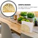 thumbnail image 3 of unbranded Organizador De Servilletas De Metal Dorado Con Base Estable Para Bar Cena Y Oficina, 3 of 7