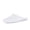 Clear, variant on Lab Jelly Flats for Women, Closed Toe Slip On Lightweight Womens Mules with Woven Design and Cushioned Comfort