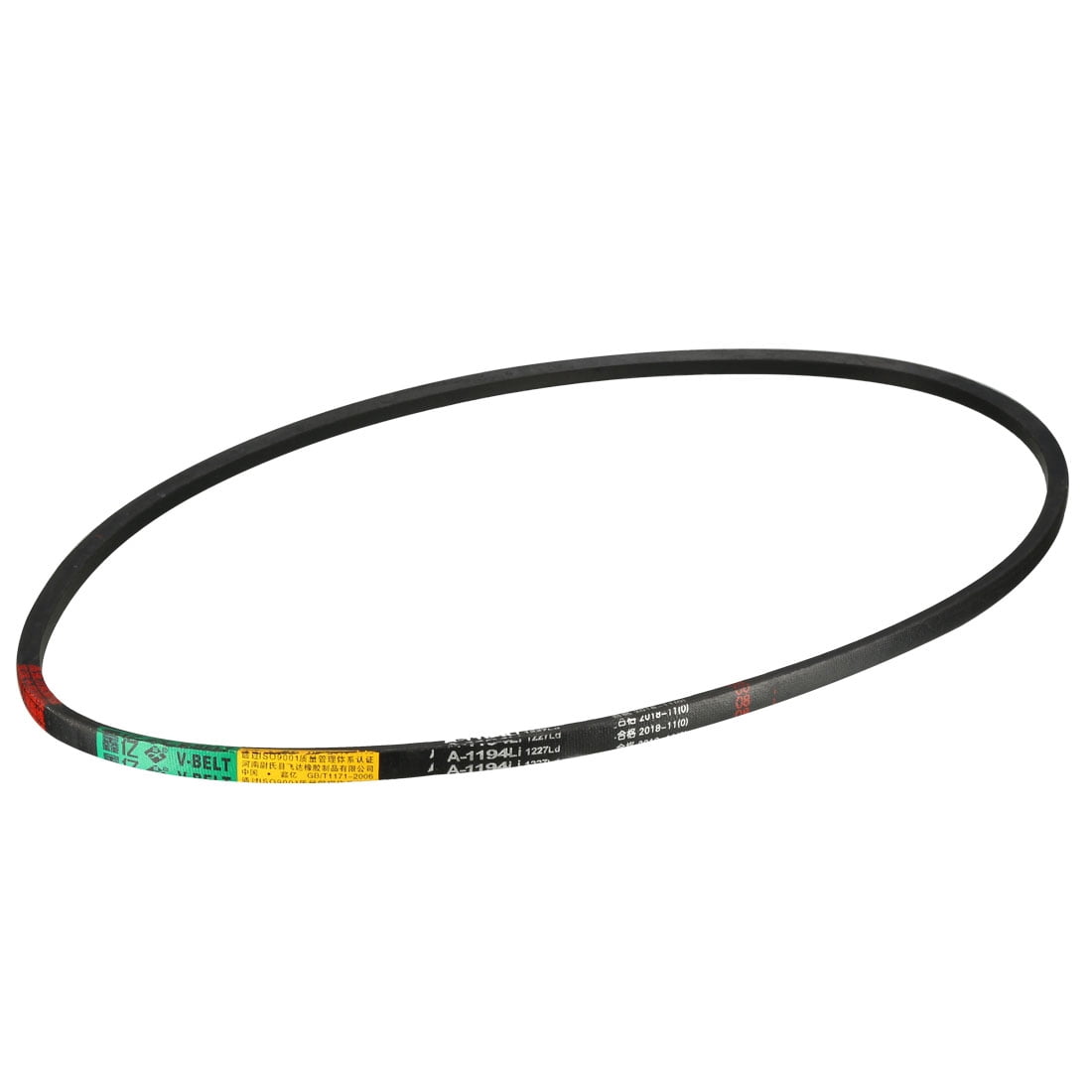 Correa Transmisión M-18 Sourcing Map | 18" Longitud | Caucho Resistente