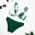 thumbnail image 5 of Girls Bathing Suits 2 Piece Swimsuit Kids Print Bikini Set Swimwear 6-12 Years, 5 of 9