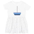 thumbnail image 3 of Inktastic Sailboat Nautical Sailing Girls Toddler Dress, 3 of 5