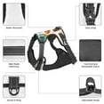 thumbnail image 3 of Naloa Color Donut Pet Harness Vest with Traction Rope, Adjustable No-Choke Dog Vest for Outdoor, Walking - Small, 3 of 5