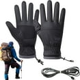 thumbnail image 6 of USB Powered Heated Gloves, Touchscreen Compatible Winter Hand Warmers with 3 Temperature Settings Waterproof Design, for Outdoor Activities, Commuting, and Cold Weather Work, 6 of 6