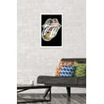 thumbnail image 2 of Rolling Stones - Logo Wall Poster, 14.725" x 22.375", Framed, 2 of 3
