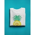 thumbnail image 3 of Donut Pineapple Sweatshirt Women -Image by Shutterstock, Female 3X-Large, 3 of 4