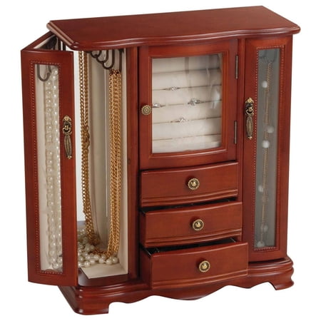 Mele and Co Richmond Wooden Jewelry Box