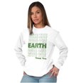 thumbnail image 4 of Save the Earth Eco-Activist Cool Cute Long Sleeve TShirt Men Women Brisco Brands S, 4 of 5