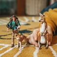 thumbnail image 4 of Schleich Wild Life - 9PC Outback Adventure with Kangaroo Toy Playset - Kids Ages 3+, 4 of 11
