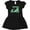 AB-Black, variant on Inktastic Golf Cart with Argyle Pattern Girls Baby Dress