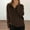Coffee, variant on DuoJiaJ Women's Sweater Coat Casual Long Sleeve Knit Cardigan With Ribbed Texture Zip Up Open Front Loose Fit Fall Winter Fashion Outerwear Trendy Fall Fashion Women Black L