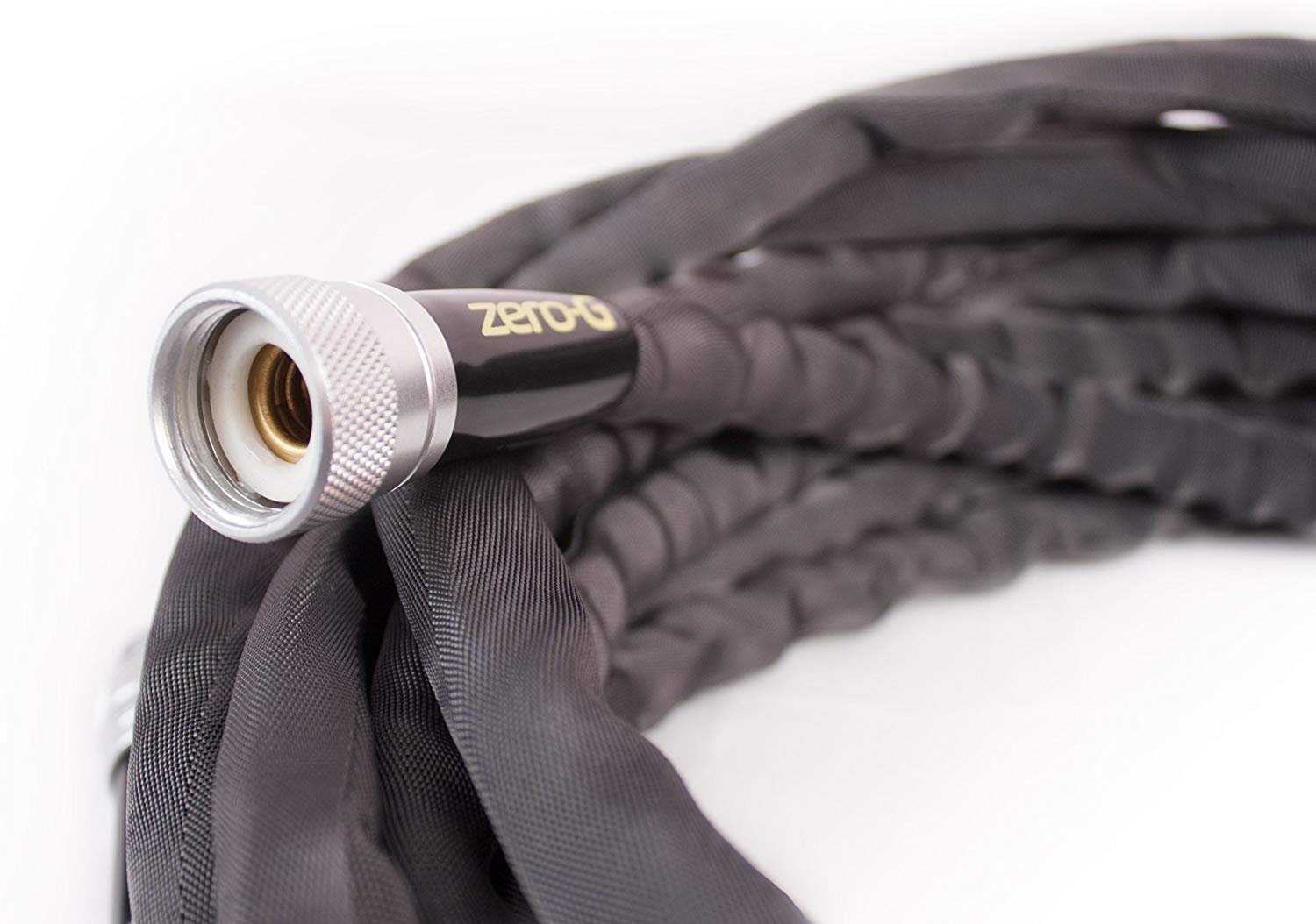 Zero-G 5/8" x 50' Kink-Resistant Garden Hose, Black photo 6