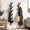 Black, variant on Gumnay 2 Pack Wall Mounted Coat Rack, 37.8" Black Metal Coat and Hat Hooks