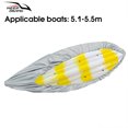 thumbnail image 4 of Mantenga la cubierta del almacenamiento de buceo espesando el protector de kayak Protector ajustable al aire libre a prueba de agua Accesorios para los barcos Canoas 5.1-5.5 metros Inevent OD002552-03B, 4 of 7