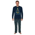 thumbnail image 3 of Merry Chrismukkah Pajamas For The Family And Pet, Blue Pajama Set, Cotton And Polyester, 3 of 7