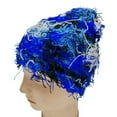 thumbnail image 1 of Unisex Cap Club Cosplay Hat Ripped Short Hair Camouflage Color Matching Elastic Beanie Hand Made Windproof Warm Knitted Hat, 1 of 10