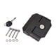 thumbnail image 5 of Cerradura para caja de herramientas, cerradura eléctrica para puerta de gabinete con tornillos M5*40, multiusos, con 2 interior negro, 5 of 9