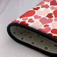 thumbnail image 6 of Bathroom Rug Non-Slip Mat, Super Soft Absorbent Bath Mat - Cute Romantic Pink Flannel Non-Slip Floor Mat, 36"x24", 6 of 8