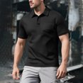 thumbnail image 1 of pstuiky camisetas para hombre, Camisetas para hombre, camisetas casuales básicas de cuello redondo, camisetas de manga corta con bolsillo, blusa de manga corta con cuello vuelto ropa de hombre l, 1 of 5