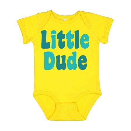 

Inktastic Little Dude Gift Baby Boy Bodysuit