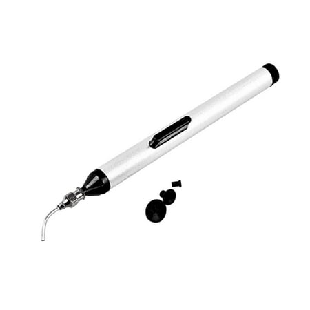 

IC SMD Vacuum Sucking Pen Pick Up Hand + 3 Suction Headers Hand Tool
