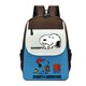 thumbnail image 1 of Mochila De Dibujos Animados Snoopy Bolsa Escolar Para Mujeres Hombres Ordenador Viaje, 1 of 4