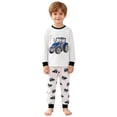 thumbnail image 5 of Leey-World Boy Clothes Toddler Boy Fall Clothes Set 3T 4T 5T 6T 7T 8T Sweatshirt Pullover Top Jogger Pants 2Pcs Toddler Boy Clothes Fall Winter Outfit, 5 of 9
