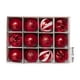 thumbnail image 3 of Bolas De Navidad De Plástico Set de 12 bolas navideñas de plástico para decorar el árbol de Navidad y fiestas, 24 x 18 x 12 cm, rojas Rkxzt, 3 of 9