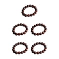 thumbnail image 1 of Minnieouse de cuentas de piedra natural roja - de ojo de tigre cómoda y única única Cuentas de oración Fácil de usar Ojo de tigre rojo 12MM Type2 NO2, 1 of 6