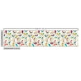thumbnail image 3 of Modern Upholstery Fabric by the Yard, Colorful Heels and Woman Shoes with Circles Shapes and Dots, Decorative Fabric for DIY and Home Accents, Sea Blue Pale Eggplant and Coral by Ambesonne, 3 of 5