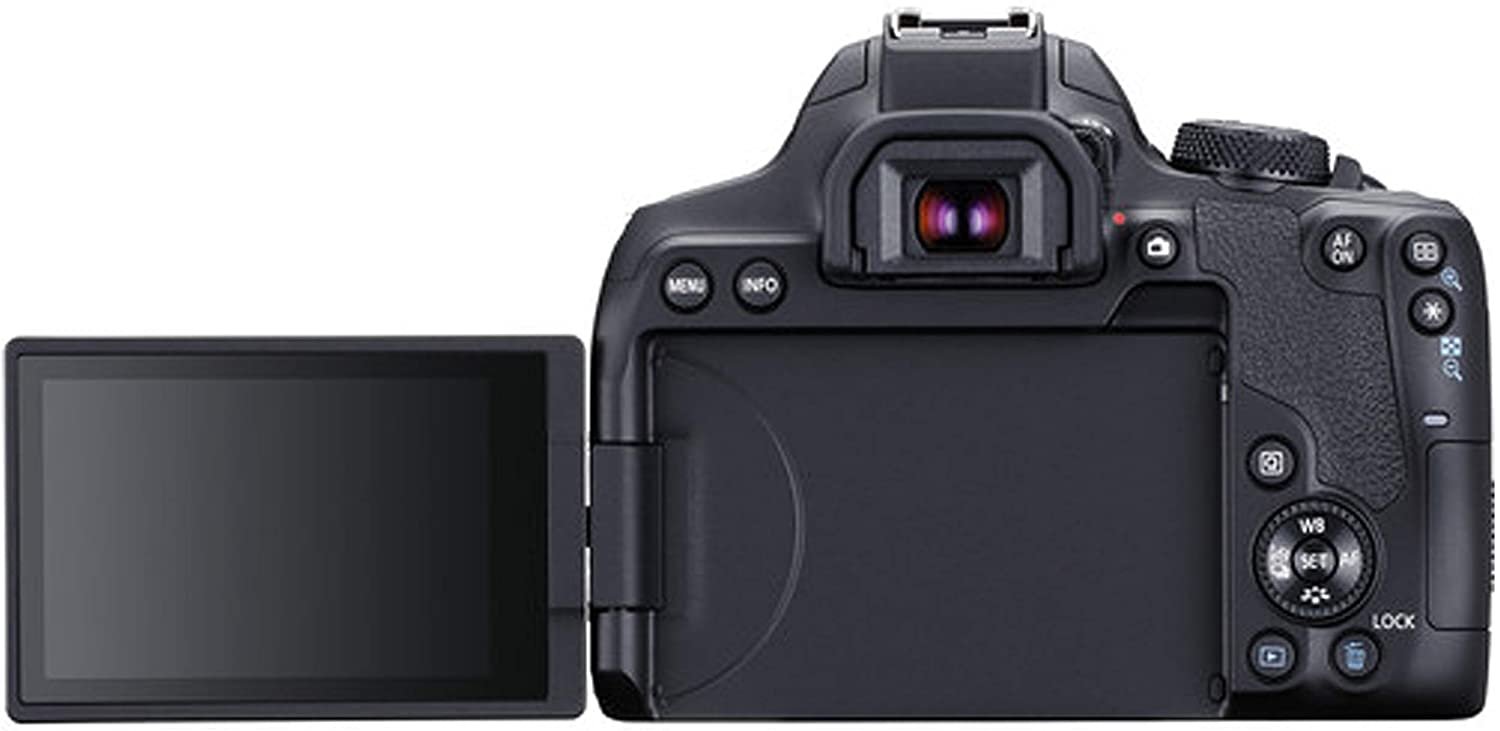 Canon EOS Rebel T8i DSLR Camera w/EF-S 18-55mm F/4-5.6 STM Zoom Lens + 128GB Memory + Case + Tripod + Filters 36pc Bundle - image 5 of 8