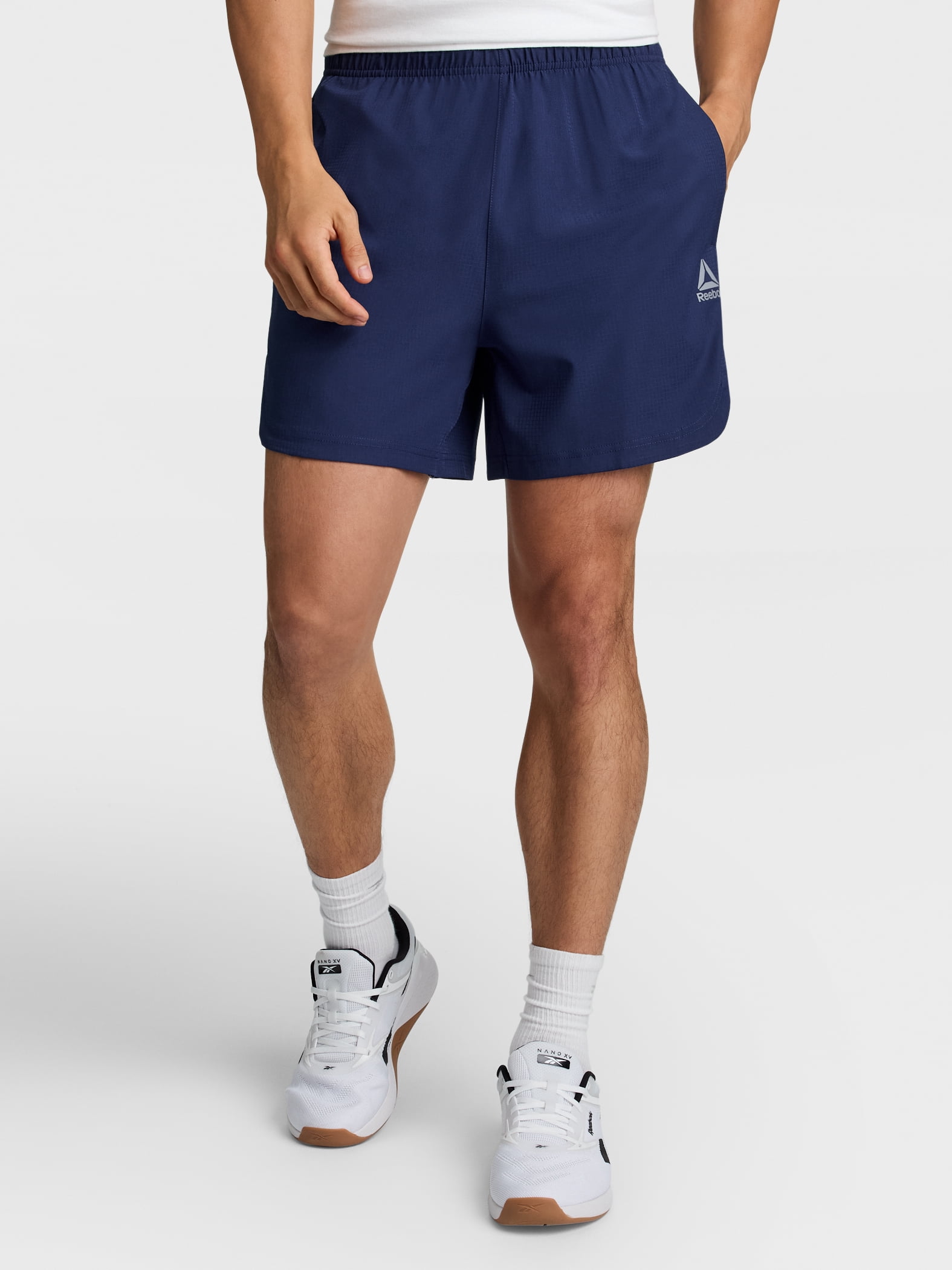 Reebok Men's and Big Men's Woven Shorts, 5" & 7" Inseams, Sizes XS-5XL