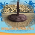 thumbnail image 7 of Blue Wave 66-lb Weather-Resistent Umbrella Base in Bronze Resin Finish, 7 of 7