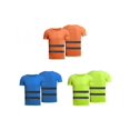 thumbnail image 3 of High Visibility T-Shirt with Short Sleeve, Reflective Strips, Blue, ANSI/ISEA Standards, L-XXL 1pc, 3 of 4