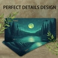 thumbnail image 4 of Moonlit Pine forest Lake Funny Personalized License Plate Rust-proof Stainless Steel Metal License Plate Suitable For Men And Women 12.2" x 6.2", 4 of 7