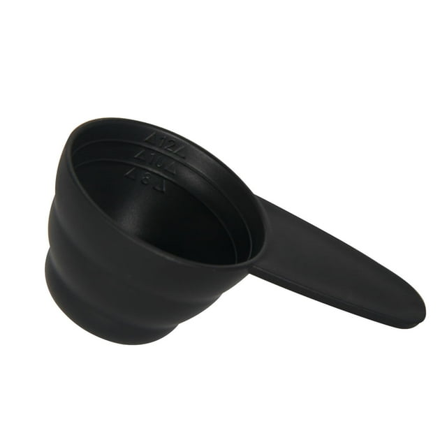 1/4 Cup Scoop 1Pcs Measure Spoon Scale Design Measure Spoon Measuring Spoon with Short Handle for Coffee Bar