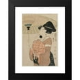 thumbnail image 2 of Kitagawa Utamaro 11x14 Black Modern Framed Museum Art Print Titled - Prayers for Rain, from the Series Seven Elegant Komachi (Late 1790s), 2 of 5