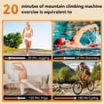 thumbnail image 4 of Stair Stepper for Home, Foldable Vertical Climber with Adjustable Incline and Digital Display, 300LBS Capacity Exercise  for Full Body Workout, 4 of 6