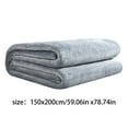 thumbnail image 2 of Throw Blanket For Couch And Warm Blankets Throw All Season Use Cozy Lightweight 59x78 Inches Warm Blanket Throw Large Heated Blanket Outer Blanket Furry Throw Blanket Fall Flannel Blanket Winter, 2 of 3