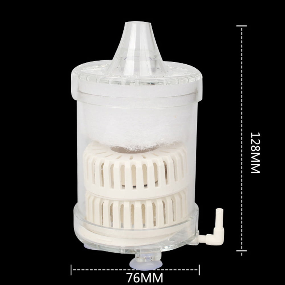 Built In Filter Sponge Filter Mini Pneumatic Filter for Fish Bowl