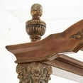 thumbnail image 5 of Michael Amini Villa Valencia Eastern King Wood Canopy Bed - Classic Chestnut, 5 of 13