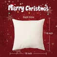 thumbnail image 6 of Christmas Pillow Covers 18x18 inch Set of 4 for Christmas Decorations Christmas Throw Pillow Case Decor for Farmhouse Home Sofa Couch Outdoor Winter Holiday Christmas Plaid Decorations…, 6 of 6