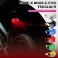 thumbnail image 5 of LED Bicycle Frog Lights, Silicone Waterproof Night Riding Safety Warning Lights for Road & Mountain Bikes, Front and Rear Cycling Tail Lights with 3 Flashing Modes, 5 of 8