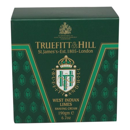 - Truefitt & Hill Shave Cream Tub West Indian Lime 6.7 oz.