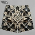 thumbnail image 1 of Machine Graphic Shorts Men Summer Beach Shorts 3D Printed Forward Board Trunks Swimsuit Homme 2024 Summer Homme Running Shorts, 1 of 5